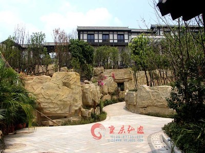 悅榕莊--園林假山塑石_重慶假山丨重慶假山制作丨重慶主題樂園裝修丨重慶雕塑制作丨假山塑石丨游樂場裝修丨園林景觀丨辰可實業(yè)